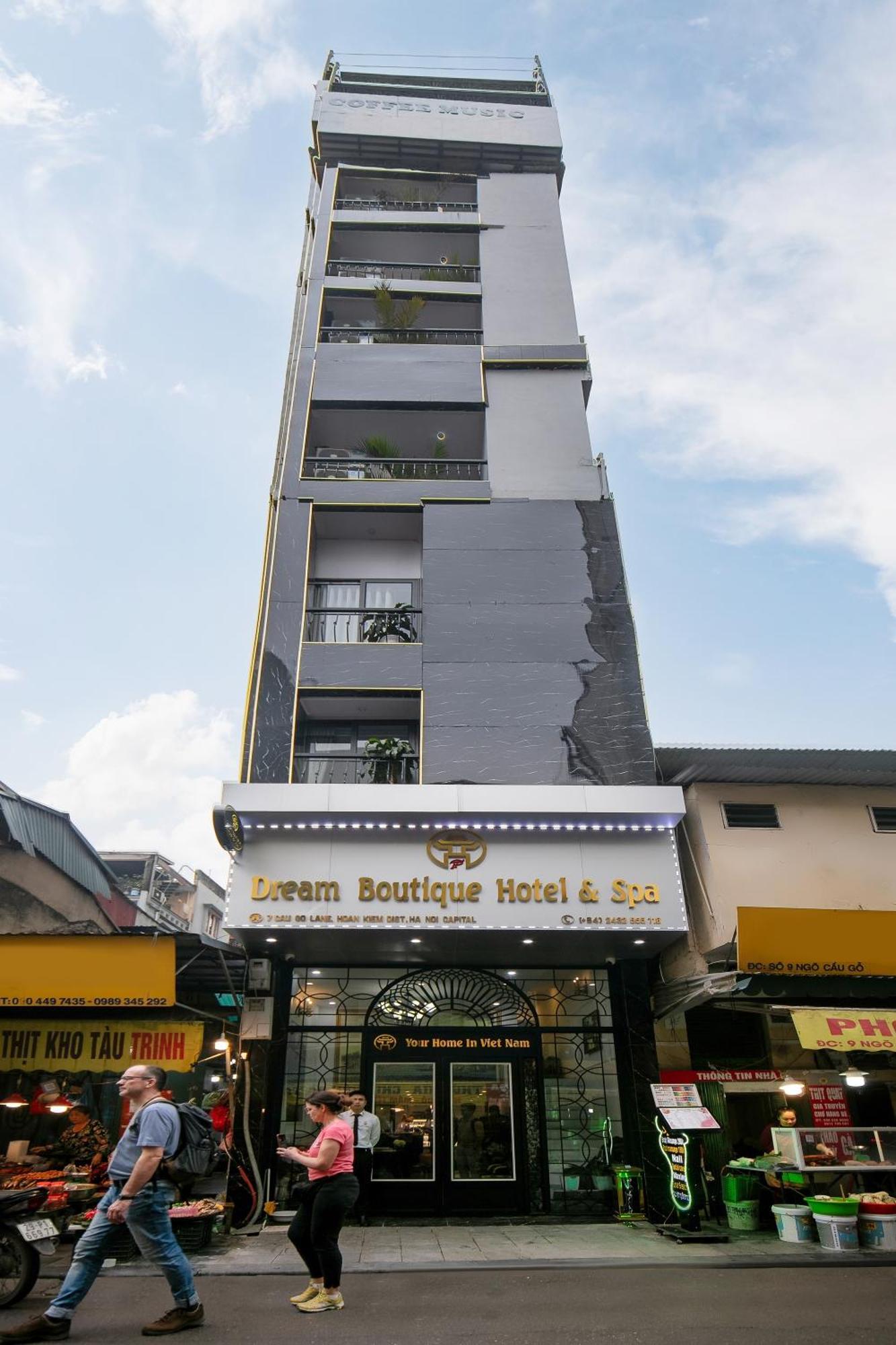 Dream Boutique Hotel & Travel & Spa - Hanoi Old Quarter ภายนอก รูปภาพ